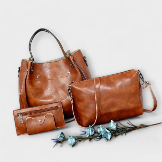 AZURA – SET DE BOLSOS DE CUERO VEGANO