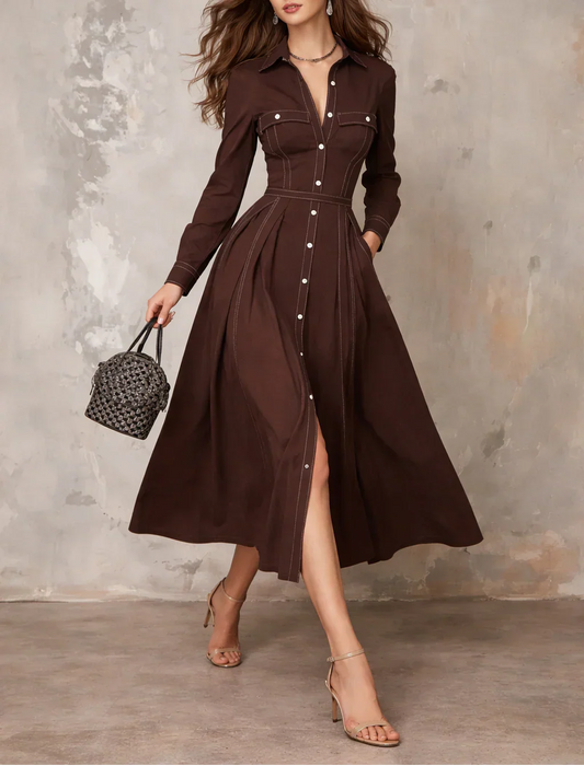 RENATA | VESTIDO ELEGANTE CON UNA SILUETA FEMENINA Y UN ESTILO REFINADO