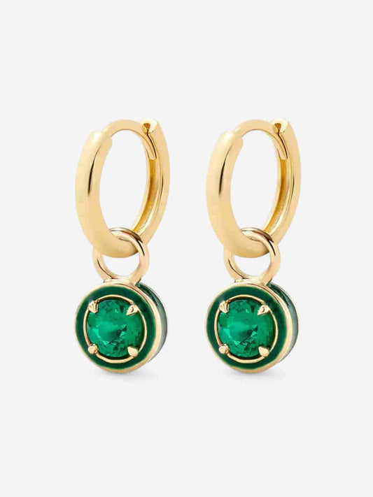 LUNA GEM | AROS PEGADOS CON GEMA Y PODER SILENCIOSO